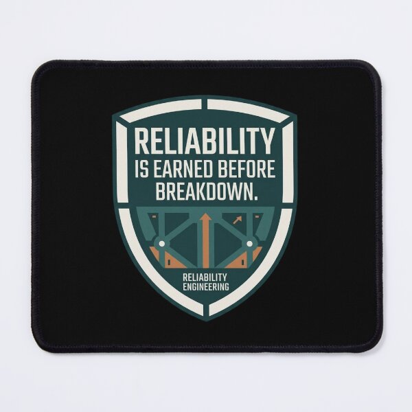 Item preview, Reliability Engineer Preventive Maintenance Identity designed and sold by Amr Darwish Graphic designer.