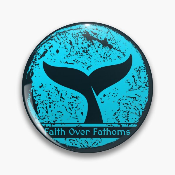 Item preview, Faith Over Phantom | Jonah and the Whale Vintage Christian Design | Blueish Green Cyan designed and sold by ZechJohnRB.
