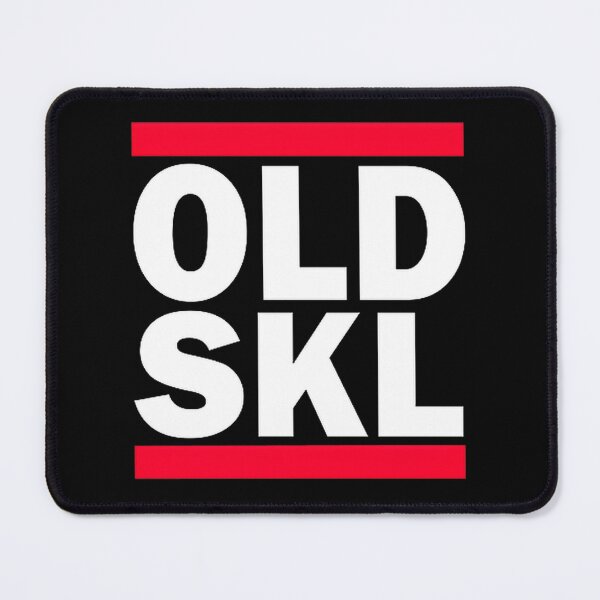 Item preview, OLD SKOOL White Letters Retro Style Typography Design designed and sold by clup17.