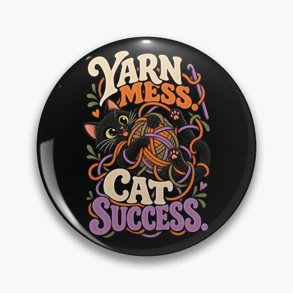 Artikelvorschau, Yarn Mess Cat Success - Black Cat Crochet entworfen und verkauft von MOTIFOLK.