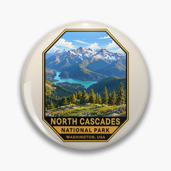 Artikelvorschau, North Cascades National Park entworfen und verkauft von Gideon Emmerich.