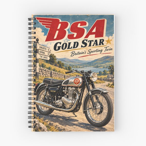 Item preview, BSA Gold Star – Britain’s Sporting Twin designed and sold by the2oldboys.
