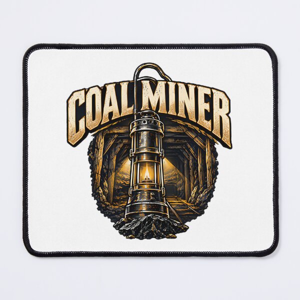 Item preview, Vintage Coal Miner Lantern Design Celebrating Mining Heritage and Hardworking Coal Mining Workers designed and sold by Daniel Hinton.