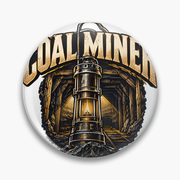 Item preview, Vintage Coal Miner Lantern Design Celebrating Mining Heritage and Hardworking Coal Mining Workers designed and sold by Daniel Hinton.