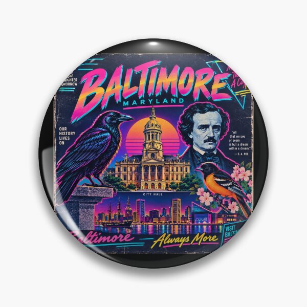 Artikelvorschau, Baltimore-Plakat, 1982 entworfen und verkauft von rogerstrawberry.