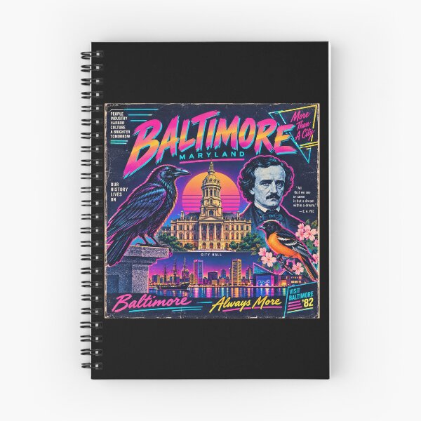 Artikelvorschau, Baltimore-Plakat, 1982 entworfen und verkauft von rogerstrawberry.