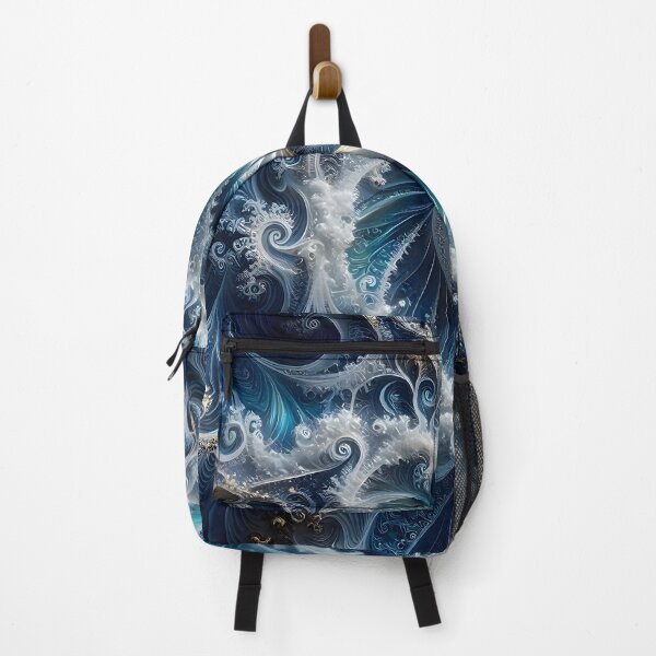 Item preview, Swirling Blue Ocean Vortex Fractal designed and sold by Sybille-Yates.