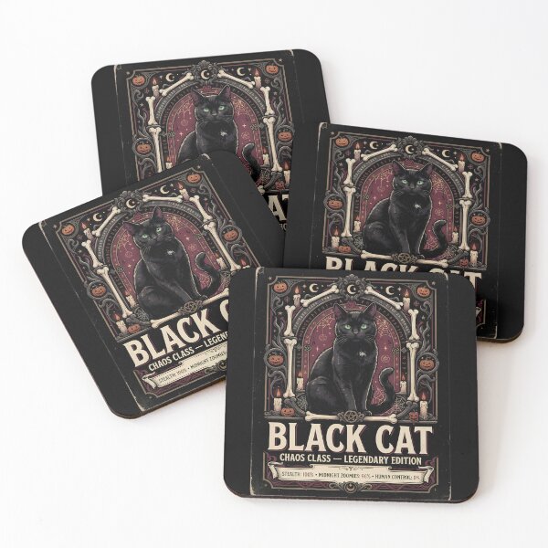 Item preview, Black Cat Chaos Class Edition designed and sold by ViviArtix.