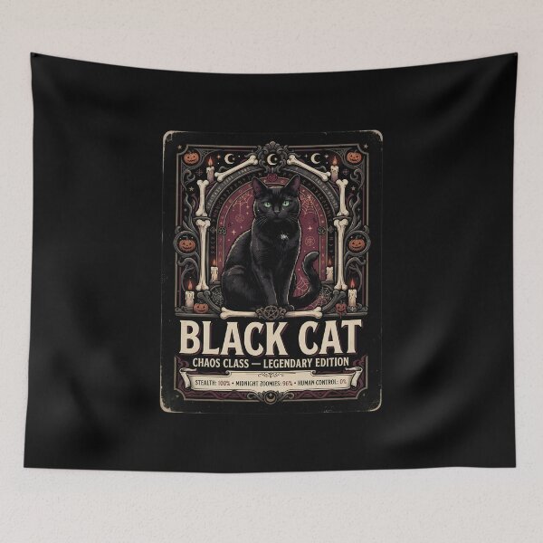 Item preview, Black Cat Chaos Class Edition designed and sold by ViviArtix.