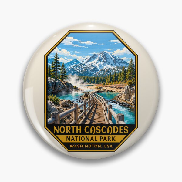 Artikelvorschau, North Cascades National Park entworfen und verkauft von Gideon Emmerich.