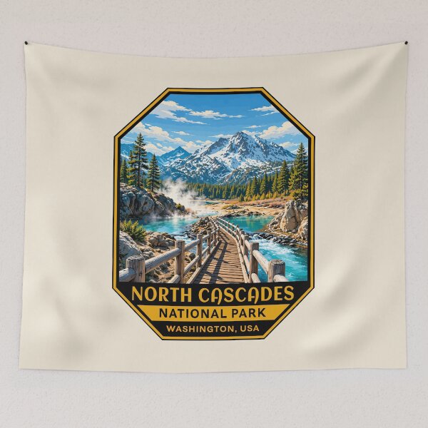Artikelvorschau, North Cascades National Park entworfen und verkauft von Gideon Emmerich.