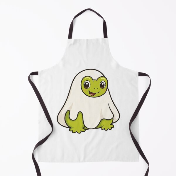 Item preview, Cute Frog Wearing Ghost Costume – Adorable Halloween Animal Character designed and sold by Confuzz1ed.