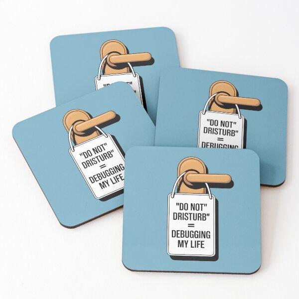 Artikelvorschau, Bitte nicht stören = Mein Leben debuggen – Lustiger Programmiererhumor im Designbereich entworfen und verkauft von Jollys-ArtShop.