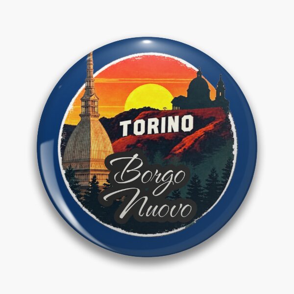 Item preview, Torino - Borgo Nuovo District Vintage Badge designed and sold by Torinostalgia.