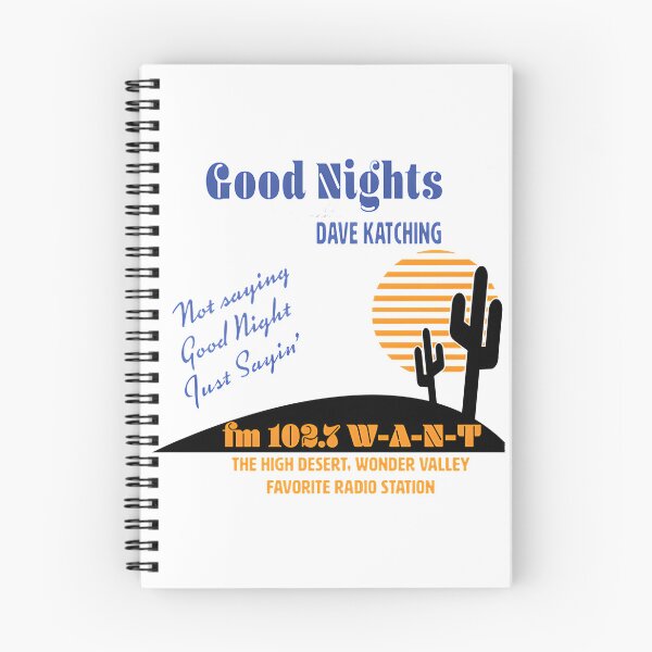 Item preview, FM WANT Good Nights Radio Station Vintage Style Design designed and sold by supernovanous.