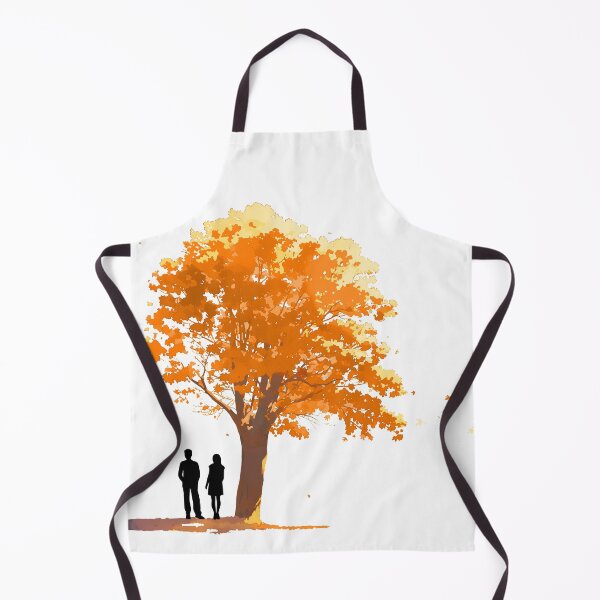 Item preview, Autumn tree silhouette couple designed and sold by Spirit and Style.