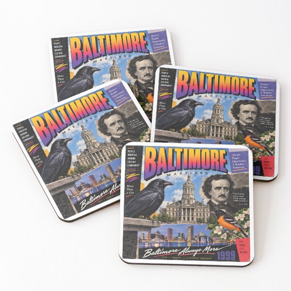 Artikelvorschau, Baltimore Poster, 1999 entworfen und verkauft von rogerstrawberry.