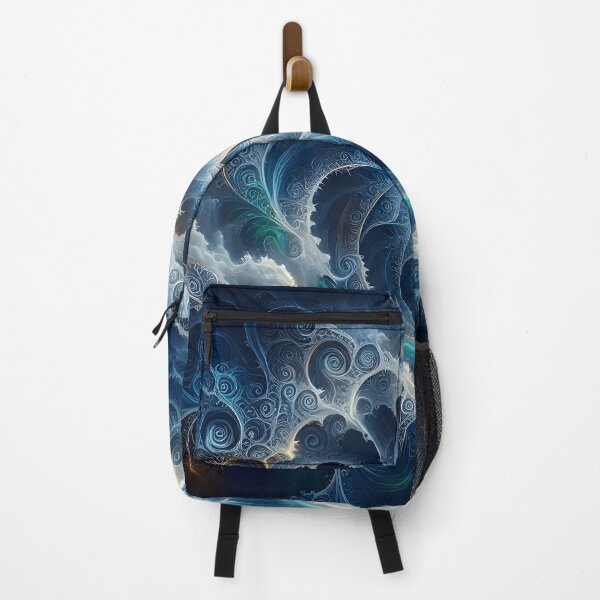 Item preview, Swirling Blue Ocean Vortex Fractal designed and sold by Sybille-Yates.