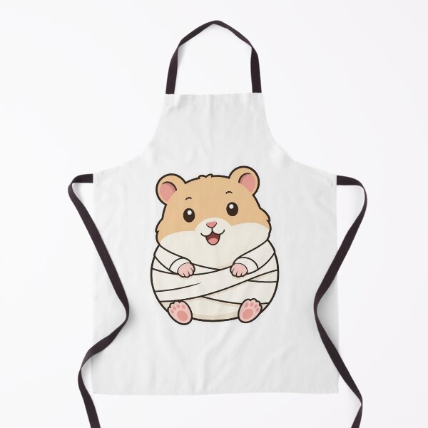 Item preview, Cute Hamster Wrapped as Mummy – Funny Halloween Animal Character designed and sold by Confuzz1ed.