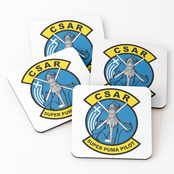 Item preview, Hellenic Air Force CSAR Super Puma Pilot Emblem designed and sold by CharlieDesings.