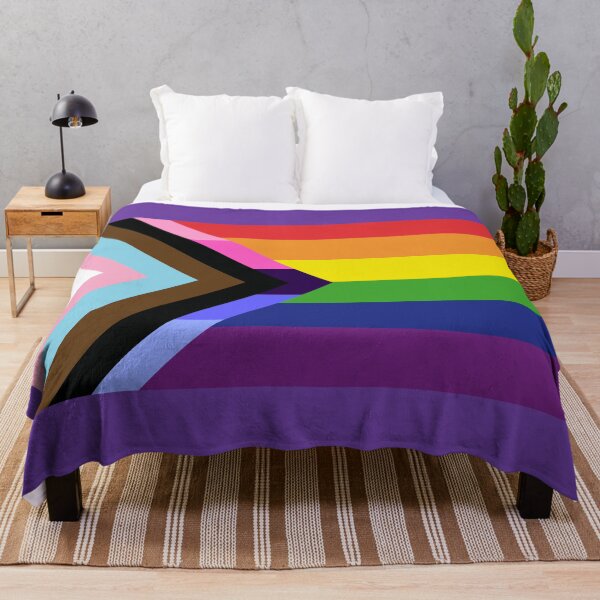 Item preview, Bandera del Orgullo del Progreso con galón omnisexual designed and sold by BeccaPaintmore.