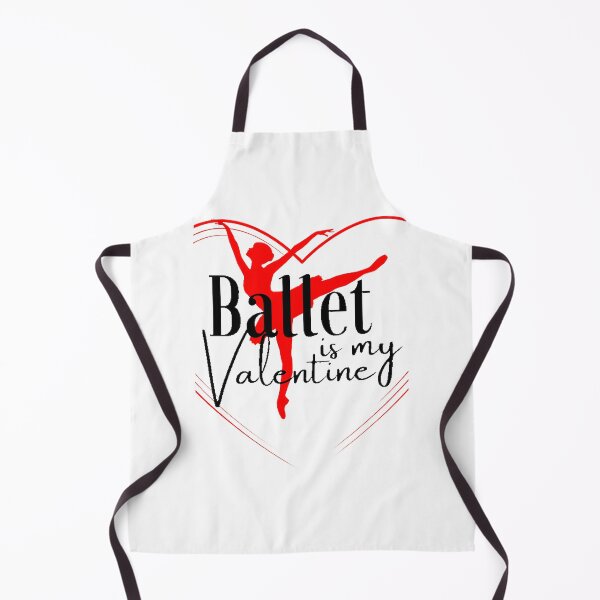 Item preview, Ballet Is My Valentine - Elegant Dance Lover Gift Design designed and sold by Strawz2.