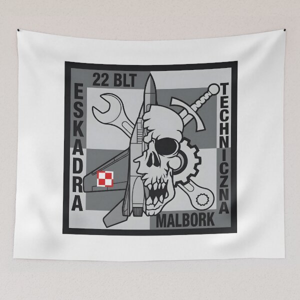 Item preview, Polish Air Force 22 BLT Eskadra Techniczna Malbork Emblem designed and sold by CharlieDesings.