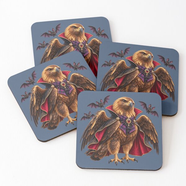 Item preview, Cute Scottish Golden Eagle Gothic Halloween Vampire designed and sold by MaedK.