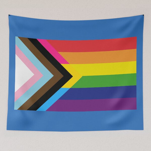 Item preview, Progress Pride Flag with Pansexual Chevron designed and sold by BeccaPaintmore.