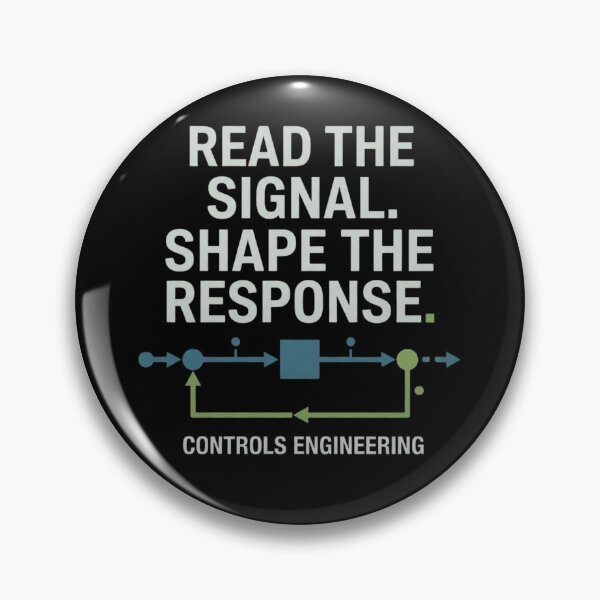 Item preview, Controls Engineer Signal Response Automation designed and sold by Amr Darwish Graphic designer.