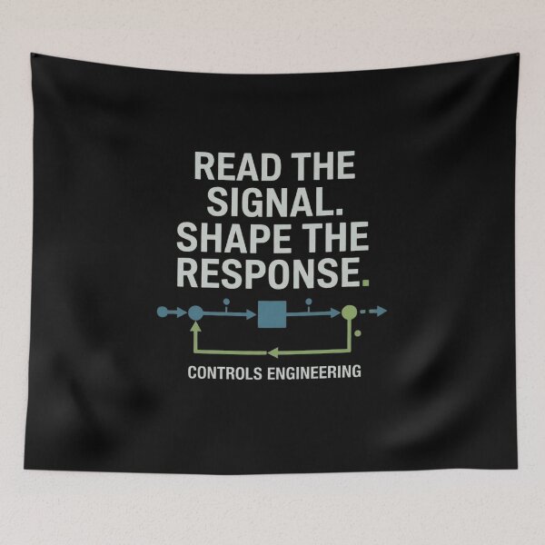 Item preview, Controls Engineer Signal Response Automation designed and sold by Amr Darwish Graphic designer.