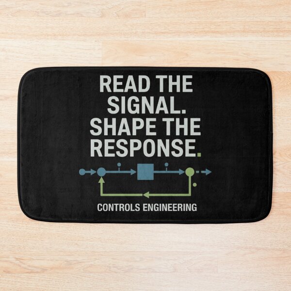 Item preview, Controls Engineer Signal Response Automation designed and sold by Amr Darwish Graphic designer.