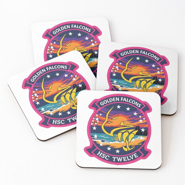 Item preview, HSC-12 Golden Falcons Emblem    designed and sold by CharlieDesings.