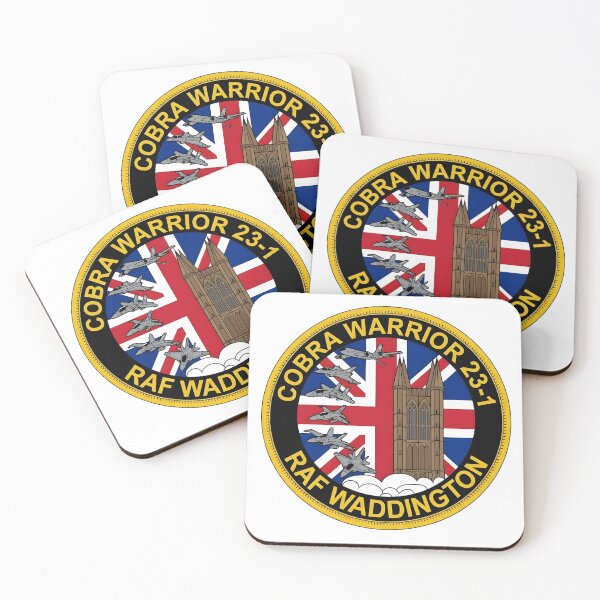 Item preview, Exercise Cobra Warrior 23-1 RAF Waddington Emblem designed and sold by CharlieDesings.