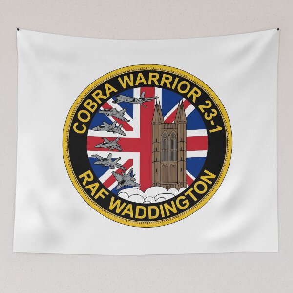 Item preview, Exercise Cobra Warrior 23-1 RAF Waddington Emblem designed and sold by CharlieDesings.