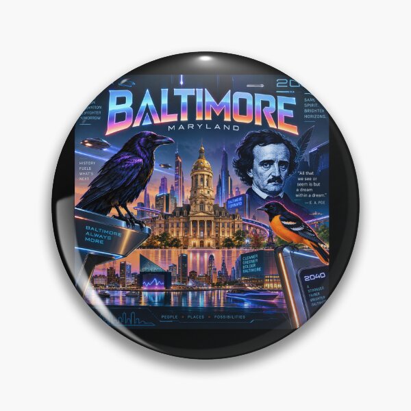 Artikelvorschau, Baltimore-Plakat 2040 entworfen und verkauft von rogerstrawberry.