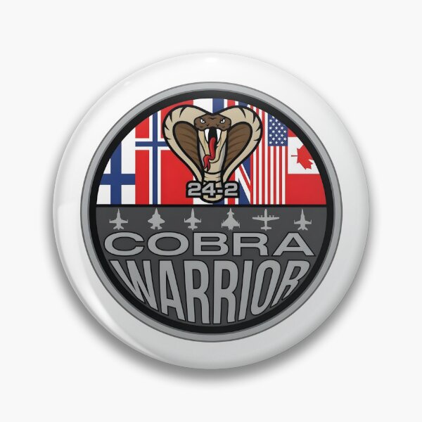 Item preview, Exercise Cobra Warrior 24-2 Emblem designed and sold by CharlieDesings.