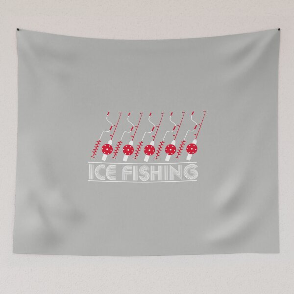 Artikelvorschau, Ice Fishing, Frozen Lake Fishing Apparel Winter Lover Shirt entworfen und verkauft von MalwasBasket.