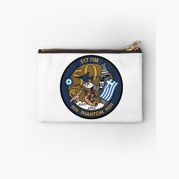 Item preview, Hellenic Air Force 117 Combat Wing 50 Years F-4 Phantom Anniversary Emblem    designed and sold by CharlieDesings.