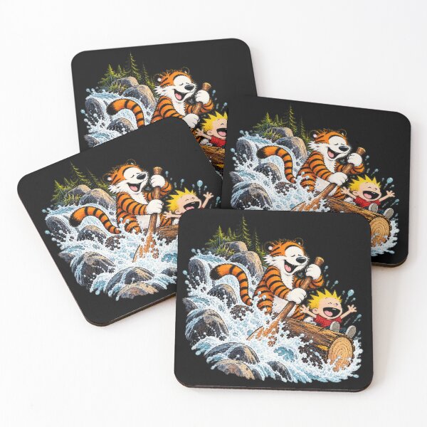 Item preview, Calvin and Hobbes Wild River Adventure – Best Friends Waterfall Log Ride designed and sold by Abidel.