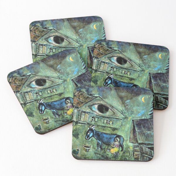Item preview, The House with the Green Eye by Marc Chagall designed and sold by Matari-matari.