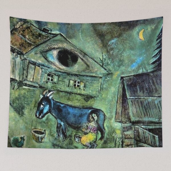 Item preview, The House with the Green Eye by Marc Chagall designed and sold by Matari-matari.