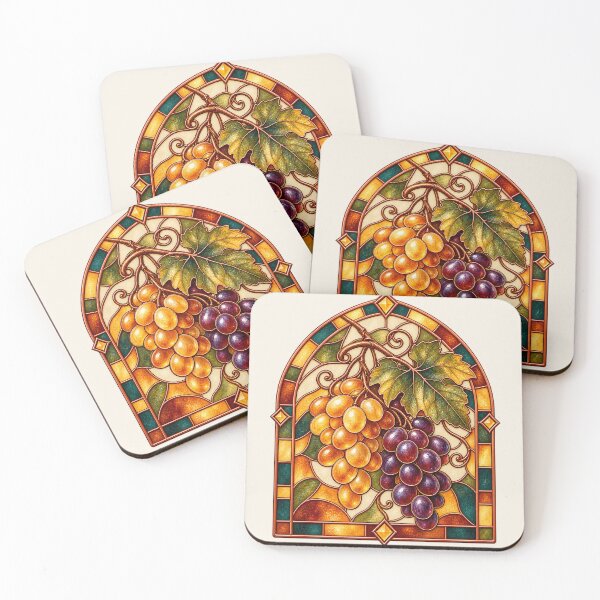 Item preview, Autumn Harvest Botanicals – Stained Glass Art designed and sold by Bondira-Spono.