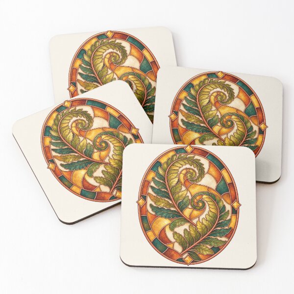 Item preview, Autumn Harvest Botanicals – Stained Glass Art designed and sold by Bondira-Spono.