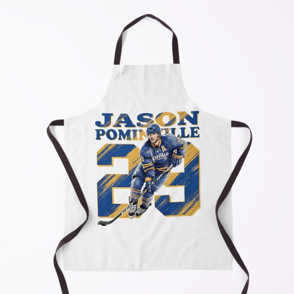 Item preview, Jason Pominville Classic Buffalo Hockey Player Illustration Artwork designed and sold by shehantili.