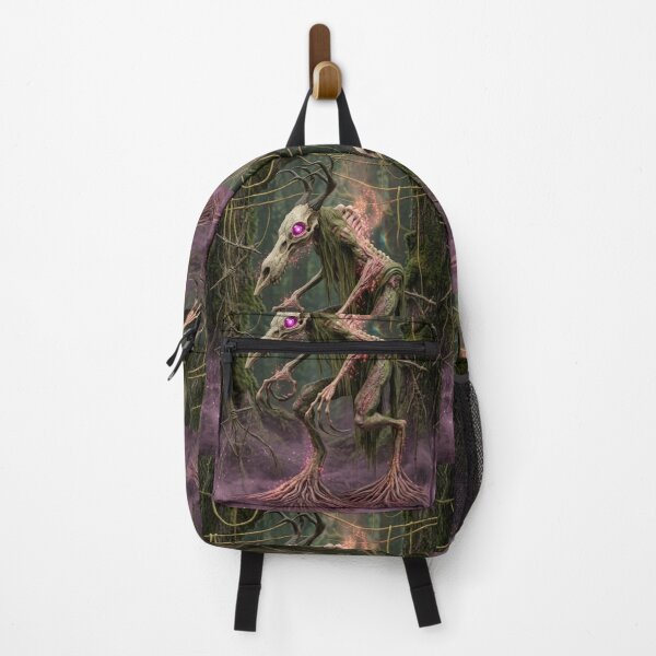 Item preview, Creepy forest Wendigo cryptid monster illustration designed and sold by Vintage Designs +.