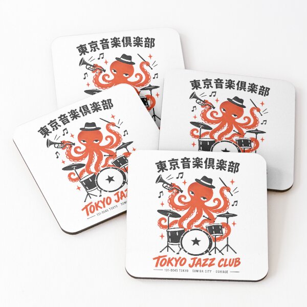Item preview, Tokyo Jazz Club Octopus  designed and sold by HBDStudio.