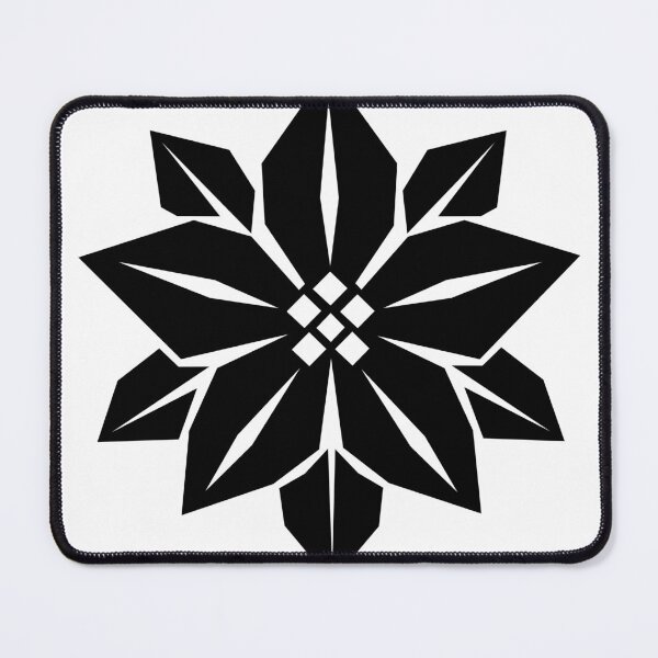 Item preview, Geometric Poinsettia designed and sold by matybrak.