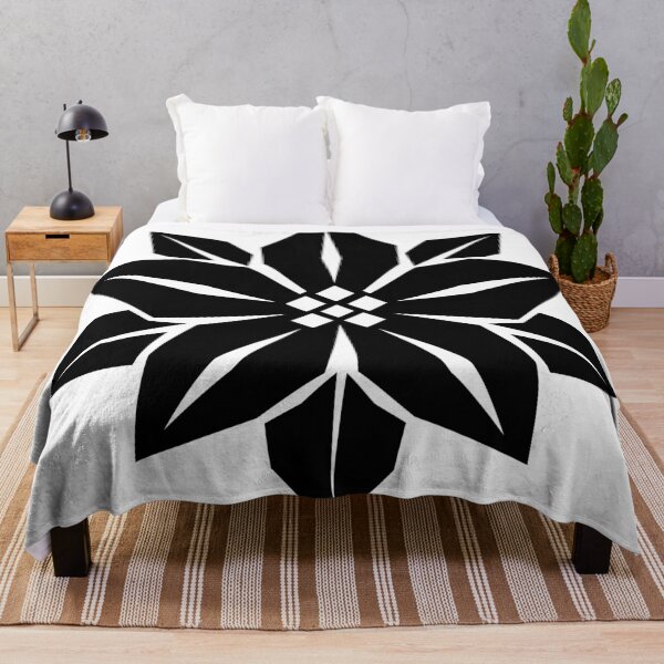 Item preview, Geometric Poinsettia designed and sold by matybrak.