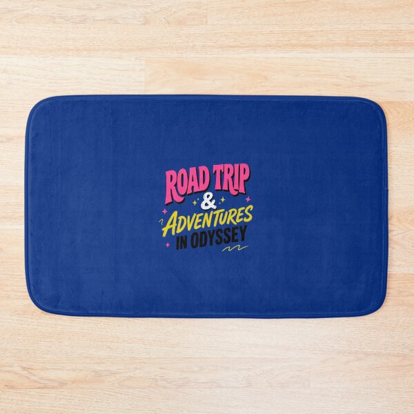 Item preview, Road Trip Adventures Retro Van Camping Outdoor Travel designed and sold by adriangibs.